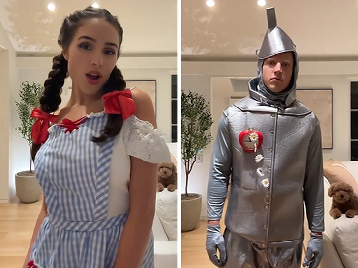 Christian McCaffrey’s Halloween TikTok With Olivia Culpo Upsets Fantasy Owners