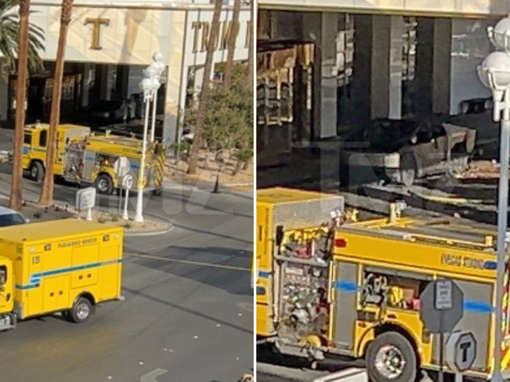 Cybertruck Explosion Aftermath At The Trump Hotel In Vegas