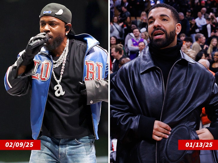 Drake dan Kendrick Lamar Getty 1