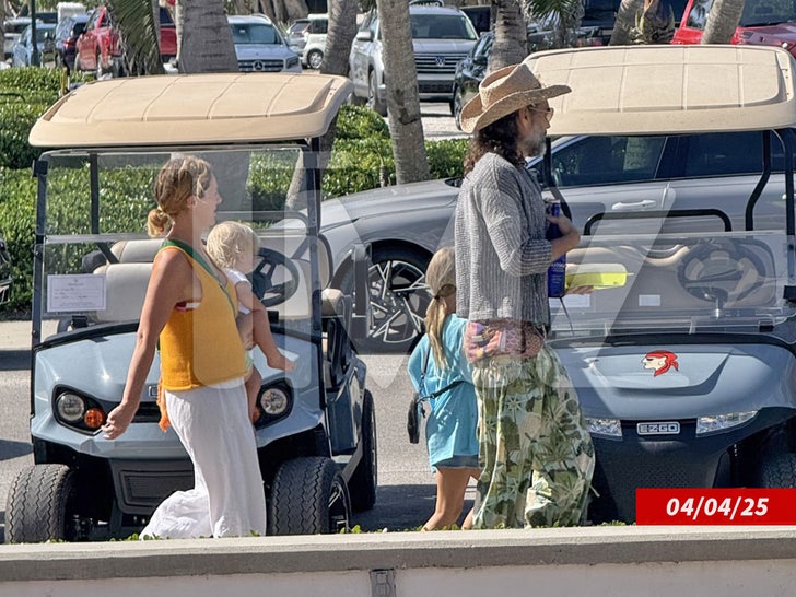 russell brand Gasparilla Inn april 4 2025 tmz wm swipe 2