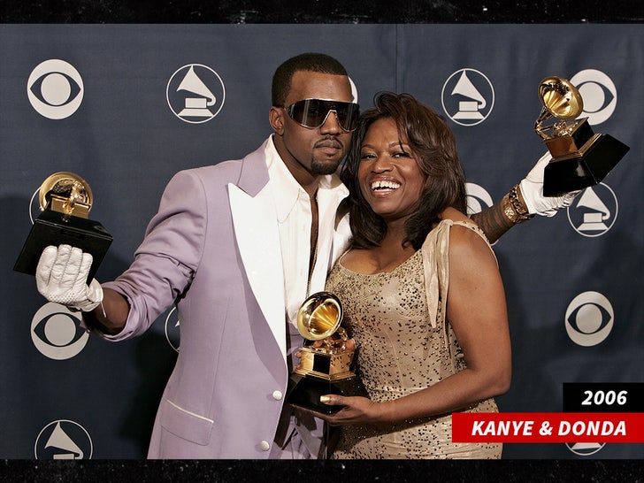 Kanye West Donda West Mom Getty Sub Swipe