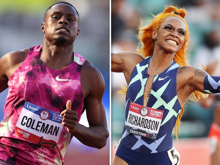 Christian-Coleman-Shacarri-Richardson-getty-