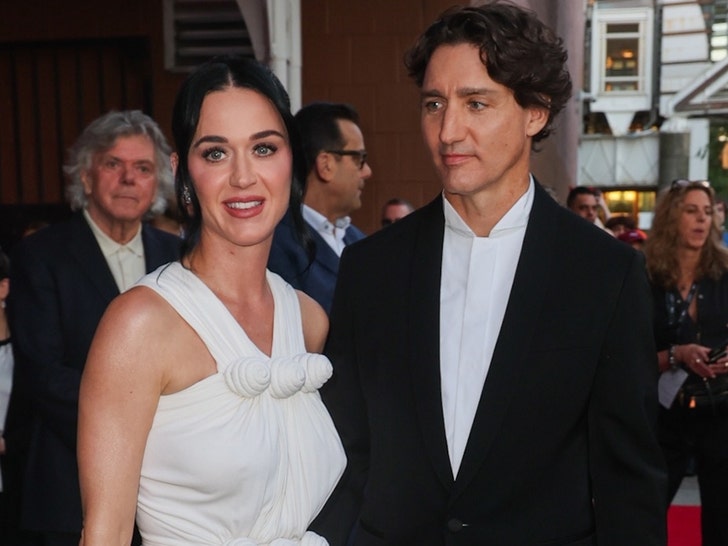 Katy Perry and Justin Trudeau arrive at the Tribeca Festival in New York City backgrid
