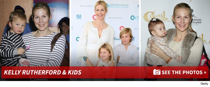 Kelly Rutherford & Her Children