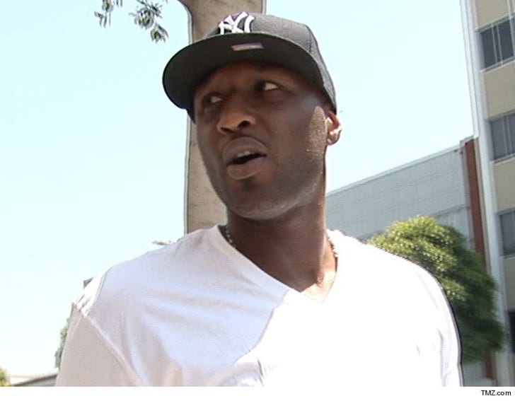 Lamar Odom -- New Rehab Tactic No Confrontation It's All :: 0603-lamar-odom-tmz-4