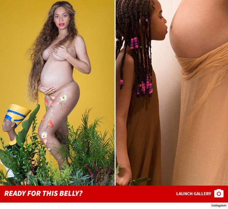 Beyonce's Pregnant Pictures -- You Ready for This Belly?