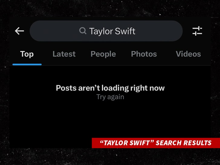 Taylor Swift's name not searchable on X days after sexually