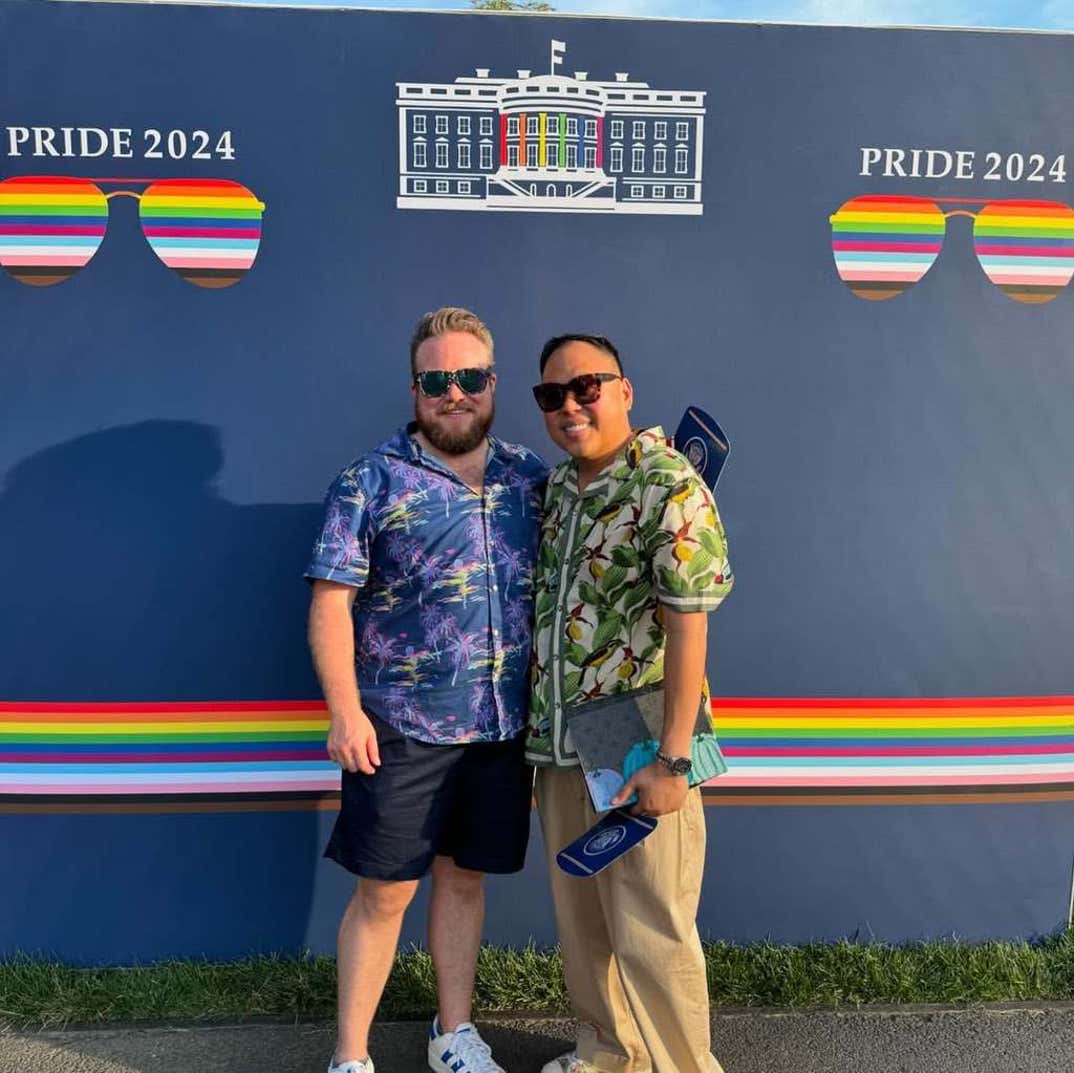 Zeke Smith and Nico Santos
