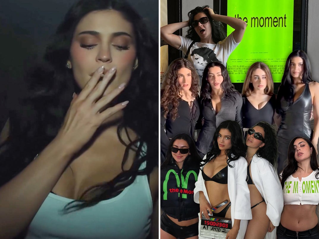 Kylie Jenner casually smoked a cigarette in Charli XCX’s 