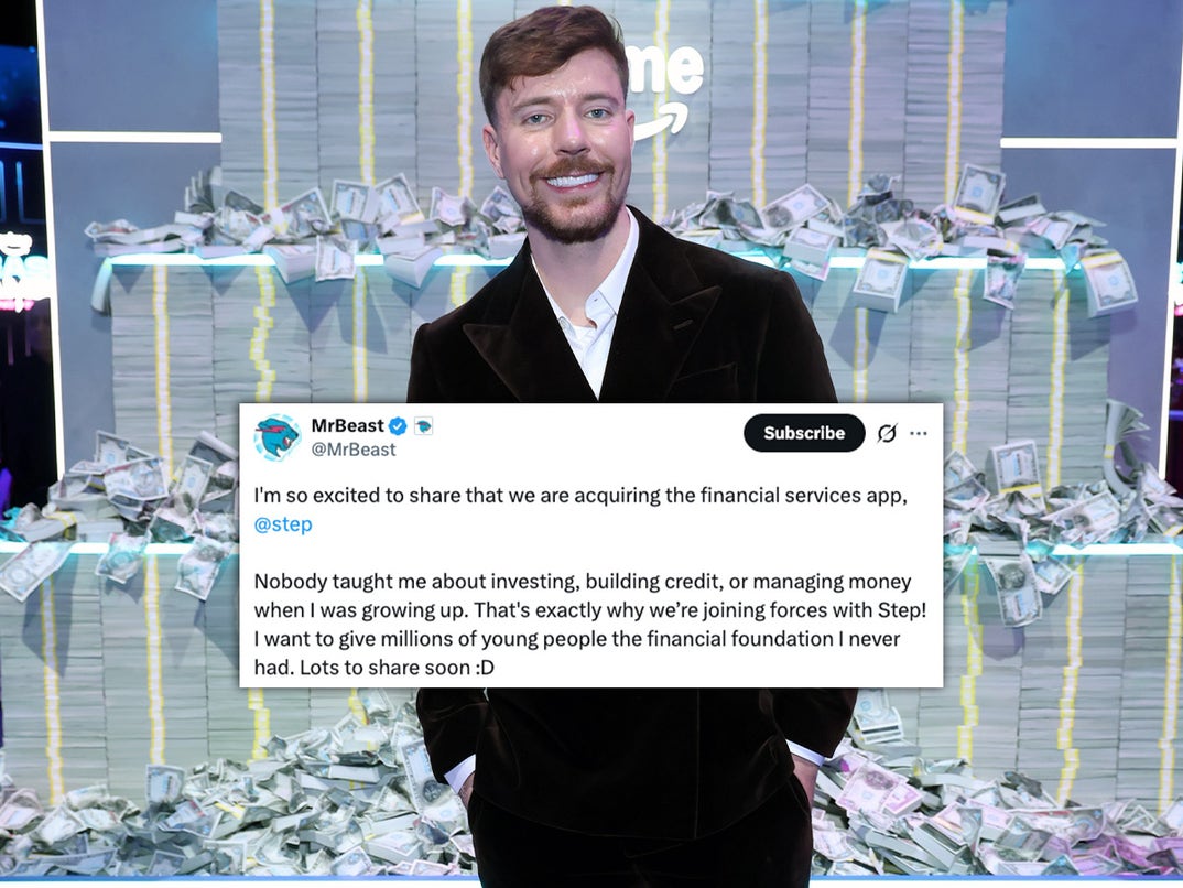 MrBeast is taking his empire beyond YouTube -- he recently bought the teen-focused banking app Step. The app helps Gen-Z manage money, save, and build credit, and has over 7 million users. This move is part of MrBeast’s push into finance, giving young fans a front-row seat to his money moves 💰!