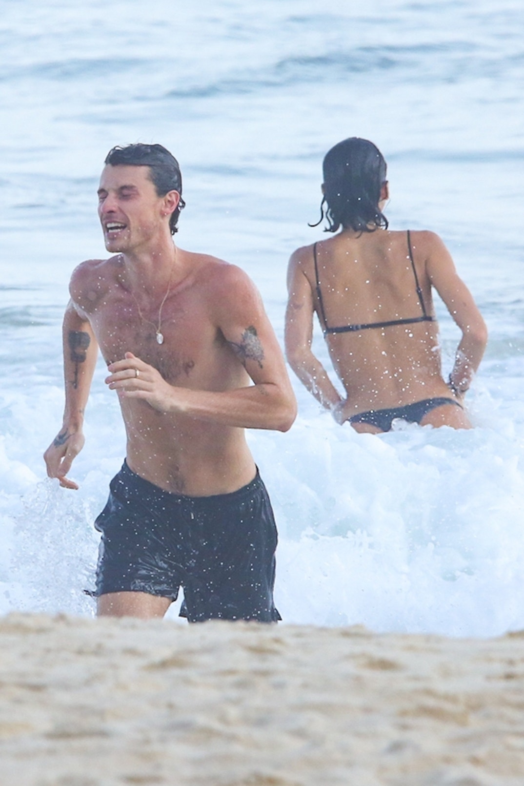 Shawn Mendes Bruna Marquezine PDA Beach Brazil 5