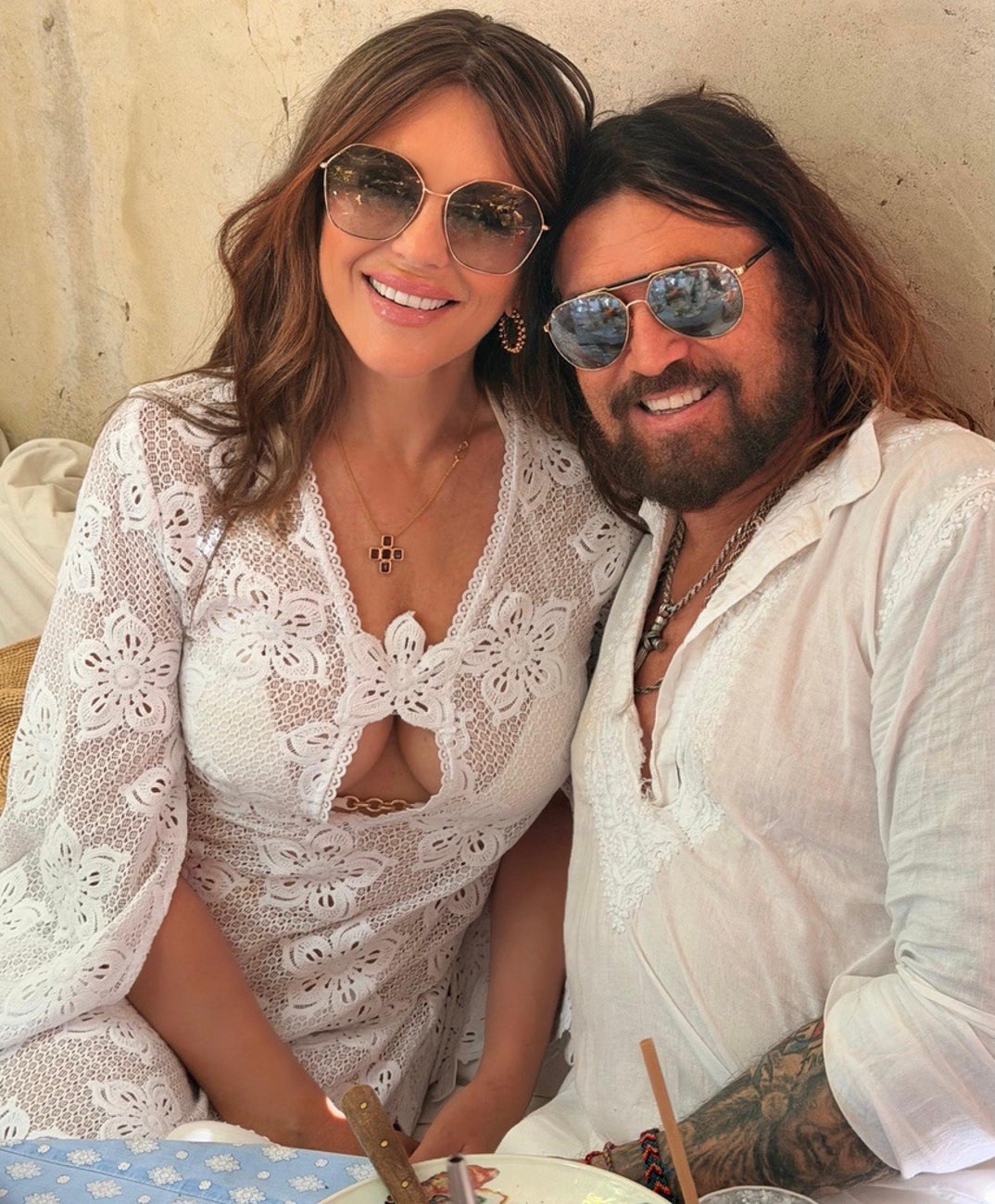 Billy Ray Cyrus Elizabeth Hurley 8
