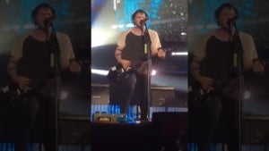 5 Seconds of Summer -- Guitarist Performs Day After He Was Lit On Fire (VIDEO)