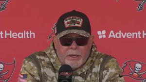 Bruce Arians Says Antonio Brown's Bucs Future Up In Air Over Vax Card Scandal