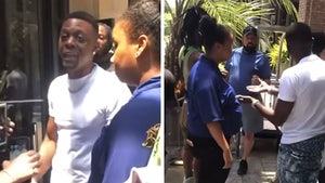 Boosie Badazz Confronts Man, Accuses Him of Harassing Female Hotel Staffer