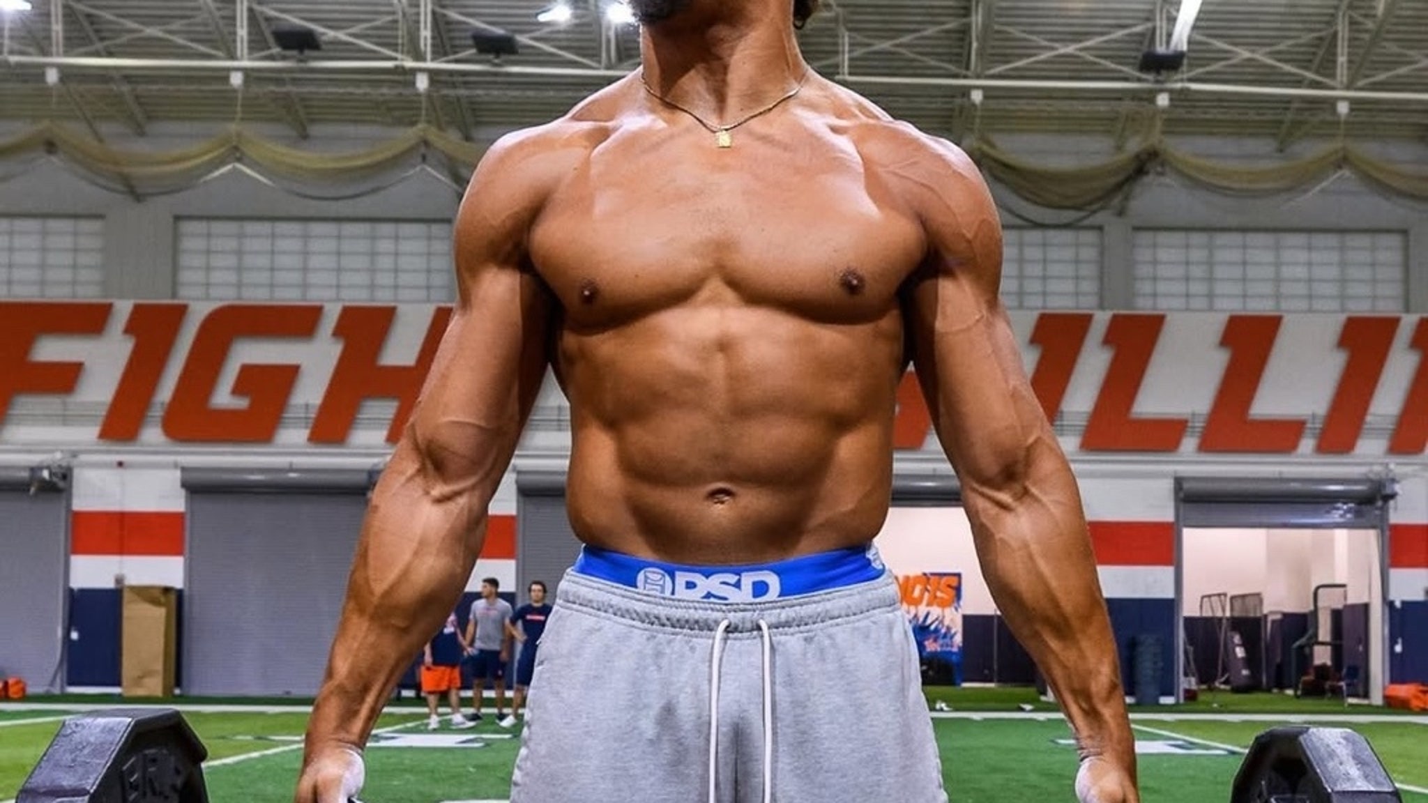 Super Bowl LIX Shredded NFL Abs -- Guess Who!