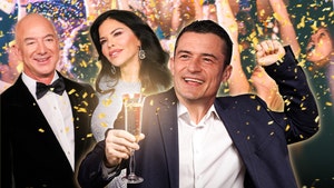 jeff bezos orlando bloom lauren sanchez getty 1