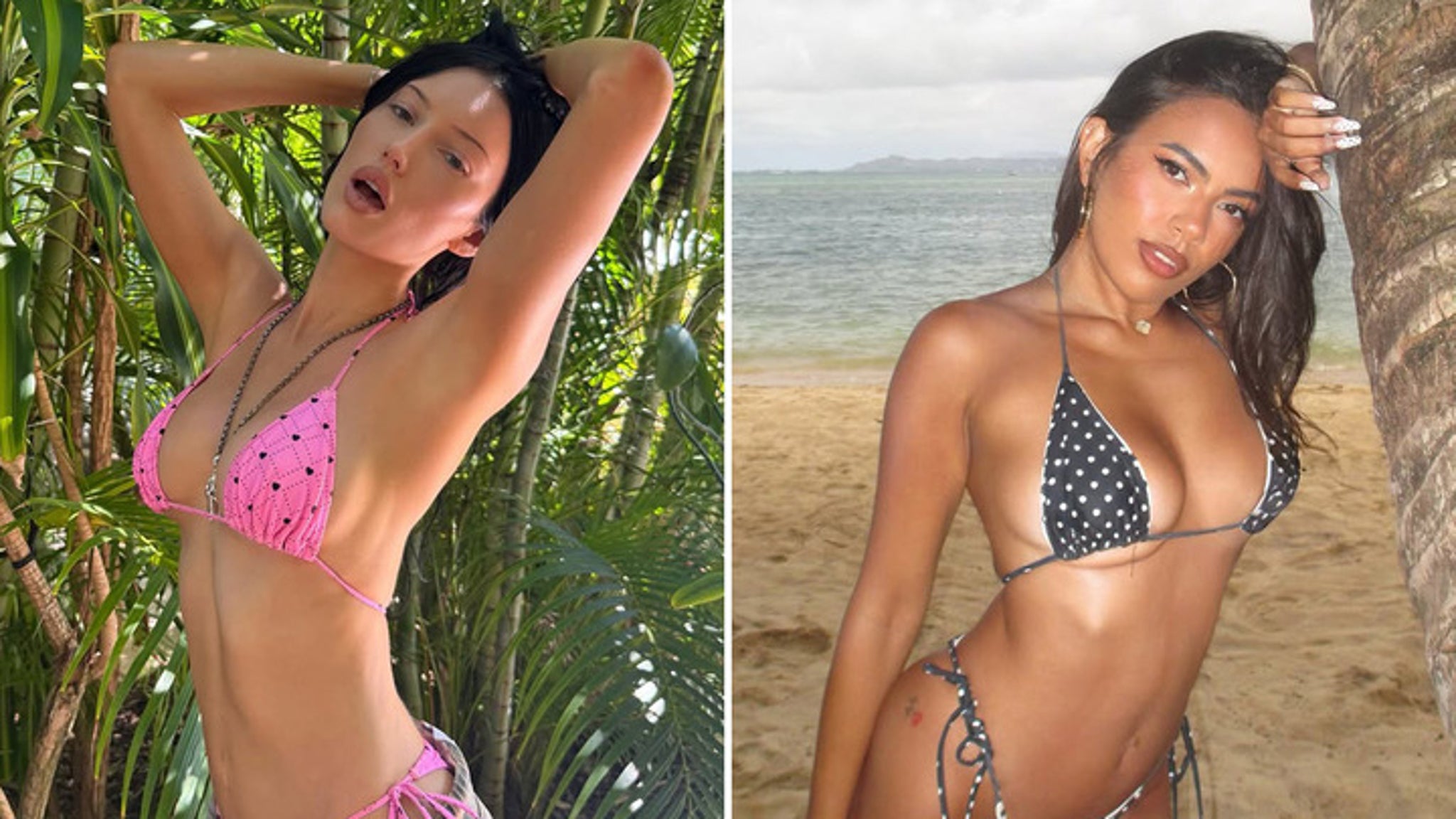 Meredith Duxbury vs Adelaine Morin Who’d you Rather?! (Polka Dot Bikinis) Meredith Duxbury vs Adelaine Morin Who’d you Rather?! (Polka Dot Bikinis)