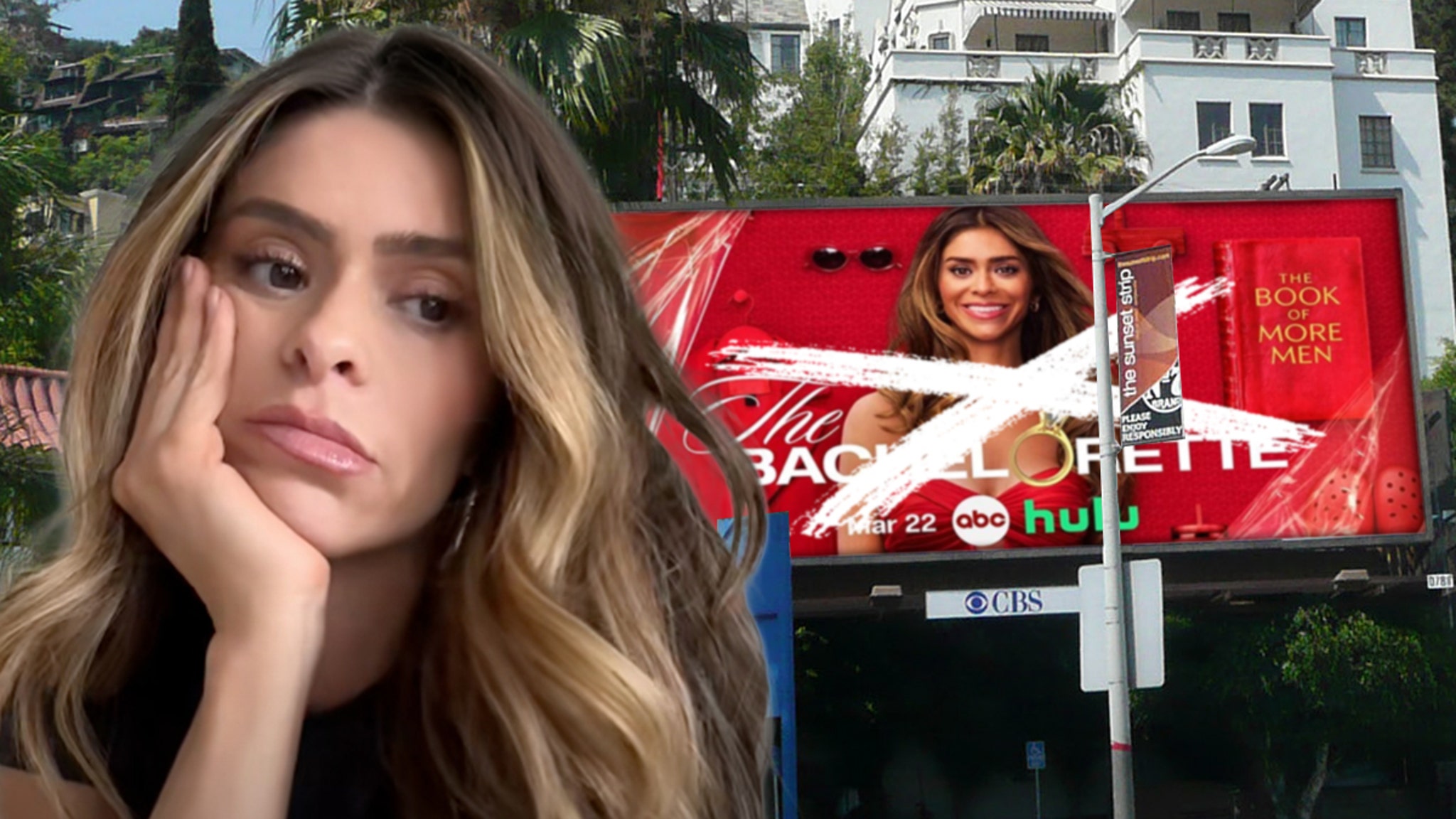 Taylor Frankie Paul ‘Bachelorette’ Hollywood Billboard Yanked Down, on Video