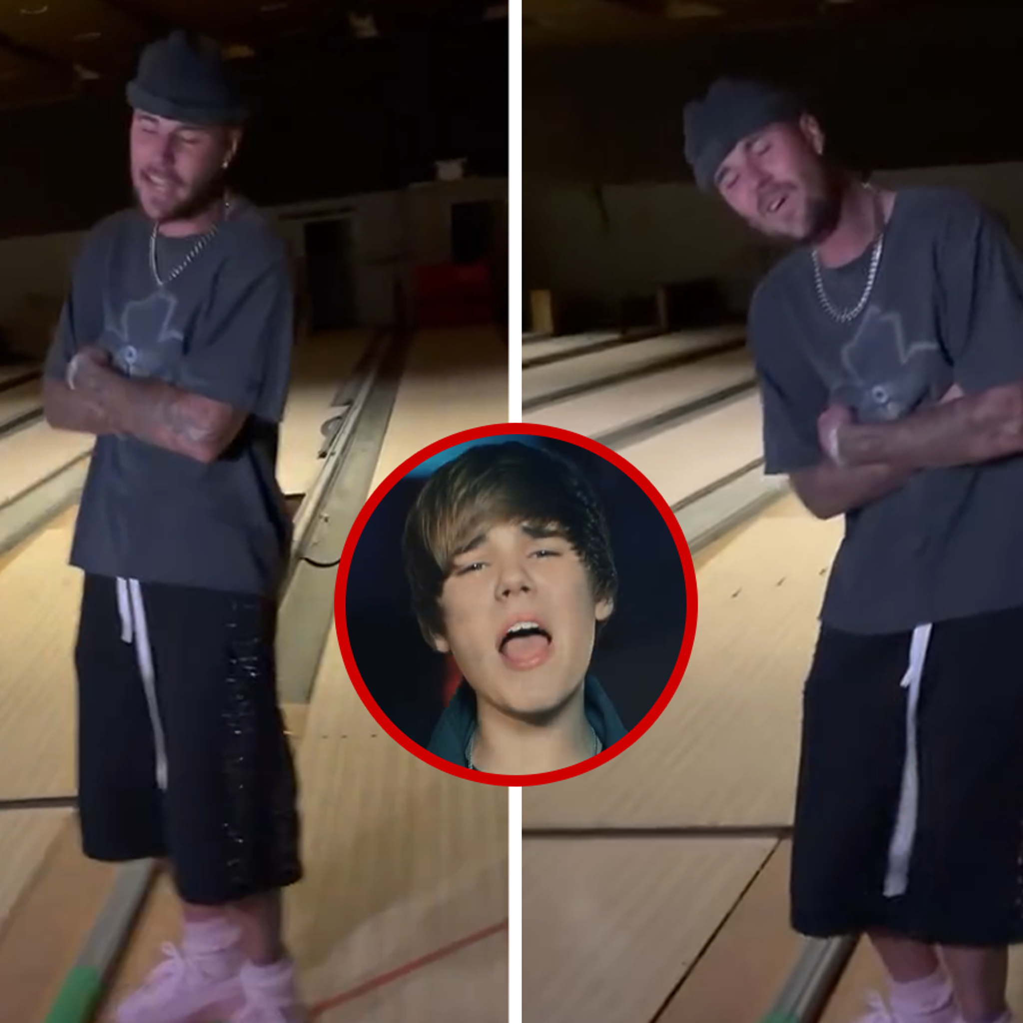 Justin Bieber Goes Back to the Bowling Alley From the 'Baby' Music