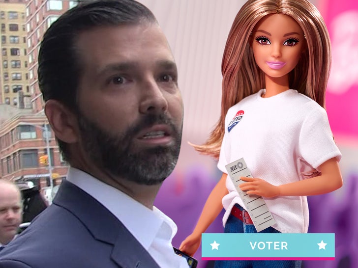 Barbie s 2020 Campaign Fires Back at Trump Jr. Says Dolls Aren t