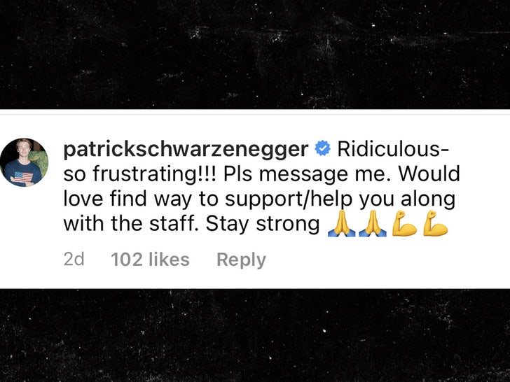 1207 patrick schwarzenegger comment