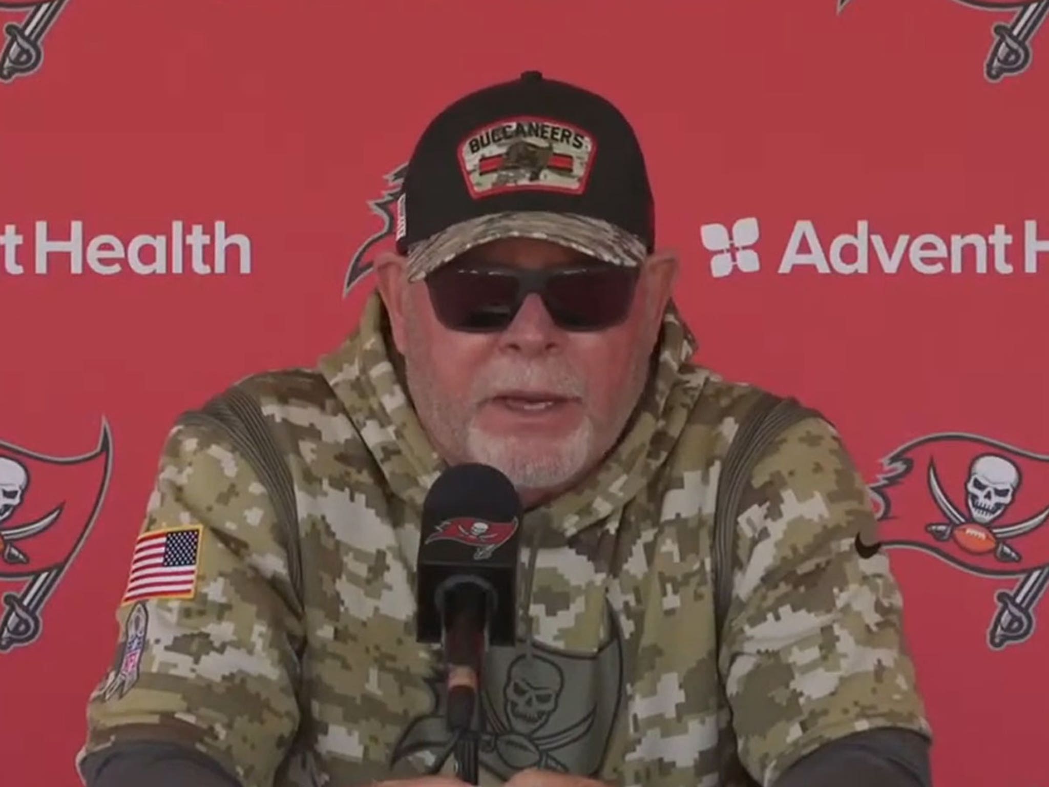 Portion of Bruce Arians warning letter leaks after wild Week 2