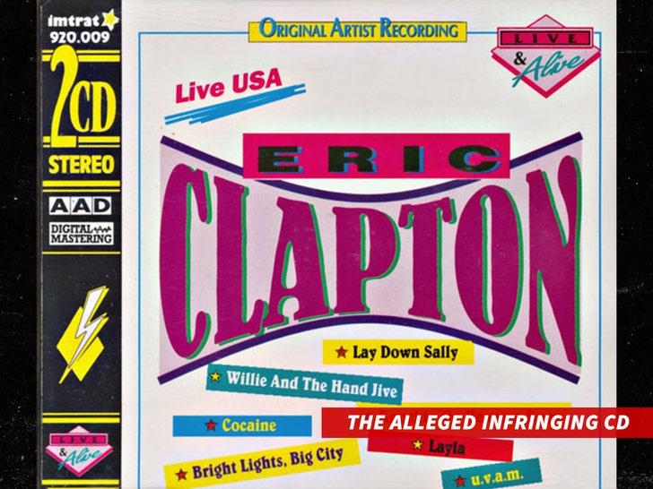 CD на Ерик Клептън