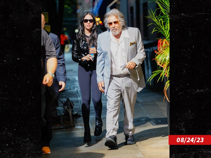 al pacino and noor getty 1