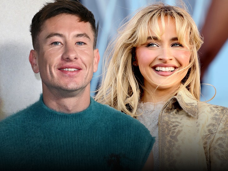 Sabrina Carpenter and Barry Keoghan Getty 1