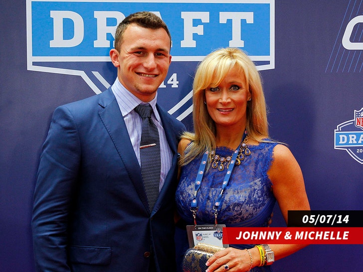 Johnny Manziel Michelle Manziel