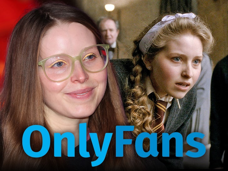 Jessie Cave harry potter onlyfans main getty alamy composite