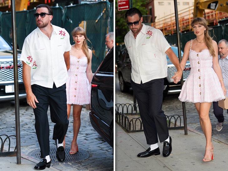Taylor Swift and Travis Kelce Step Out for NYC Dinner Date