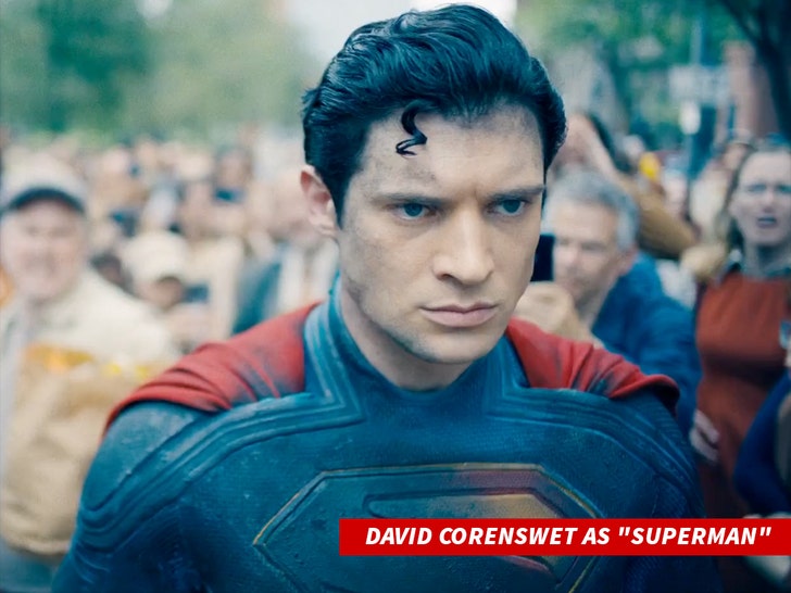 David Chorenswet como Superman X James Gun