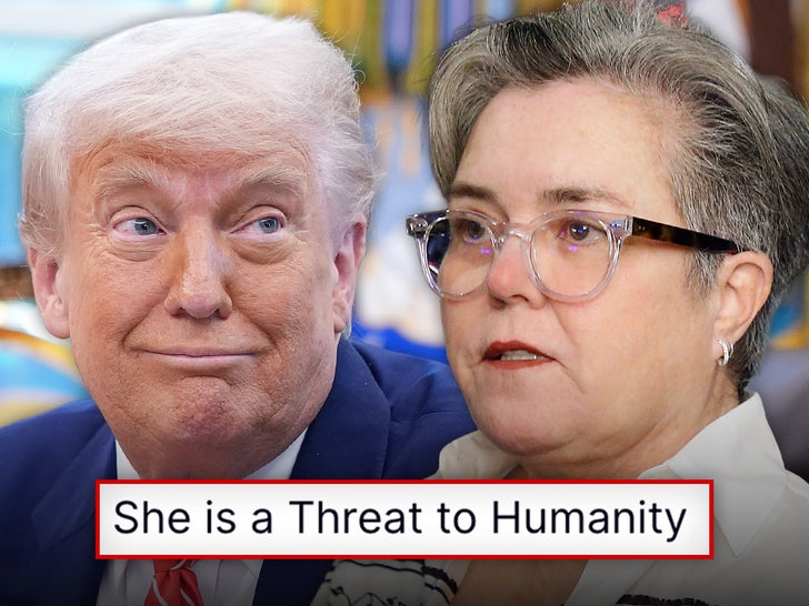donald trump rosie o'donnell citizenship main getty truth social composite 2