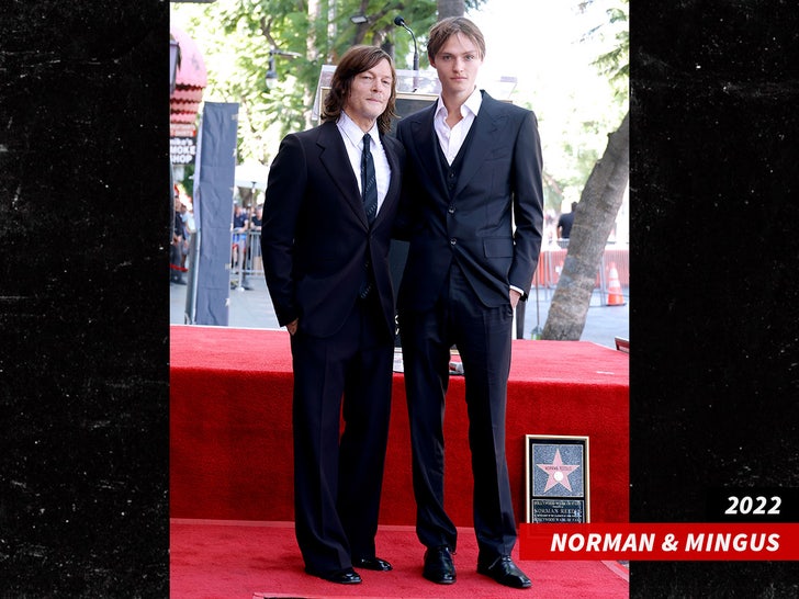 Norman Reedus Mingus Reedus Sub Getty Swipe 1