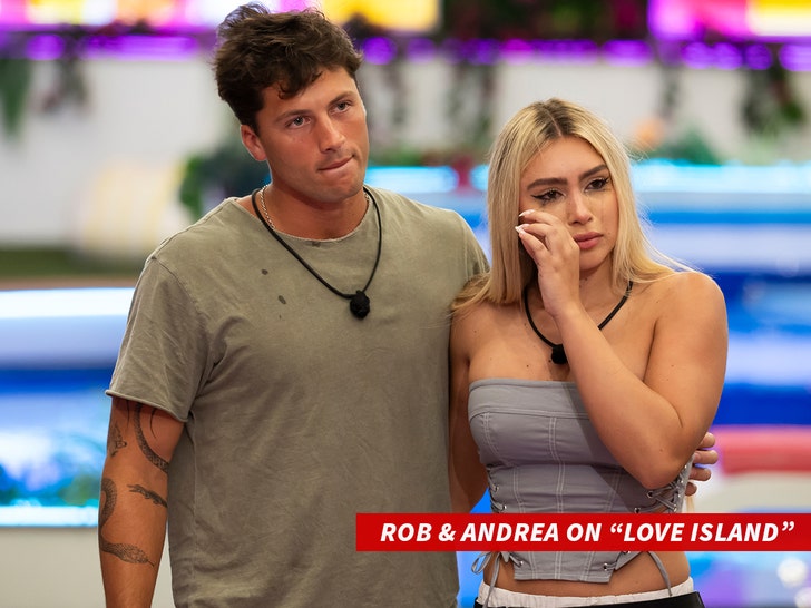 Robert Roush e Andrea Carmona Ilha do Amor Getty