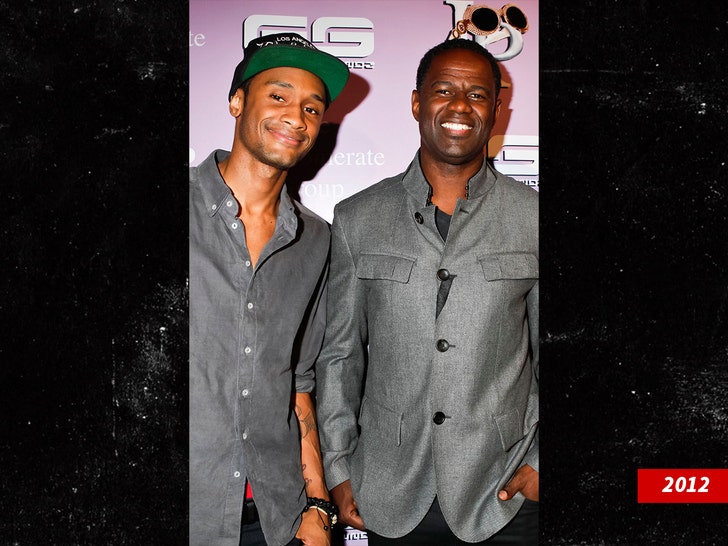 Brian McKnight Jr and Brian McKnight getty 2