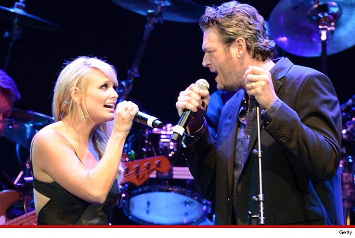 Blake Shelton Miranda Lambert -- Take Your Million And Shove :: 0828-miranda-lambert-blake-shelton-getty-4