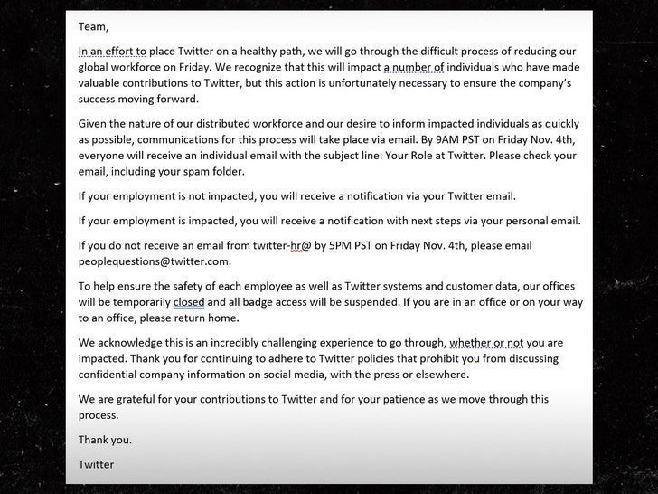 Twitter layoffs