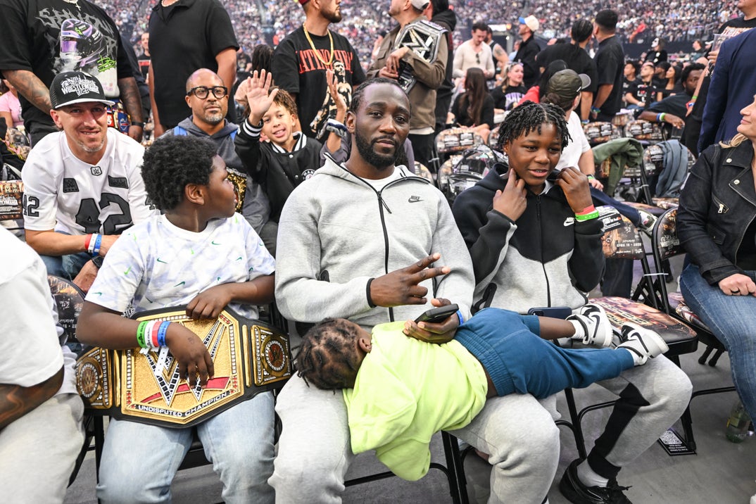 Terence Crawford was in the house