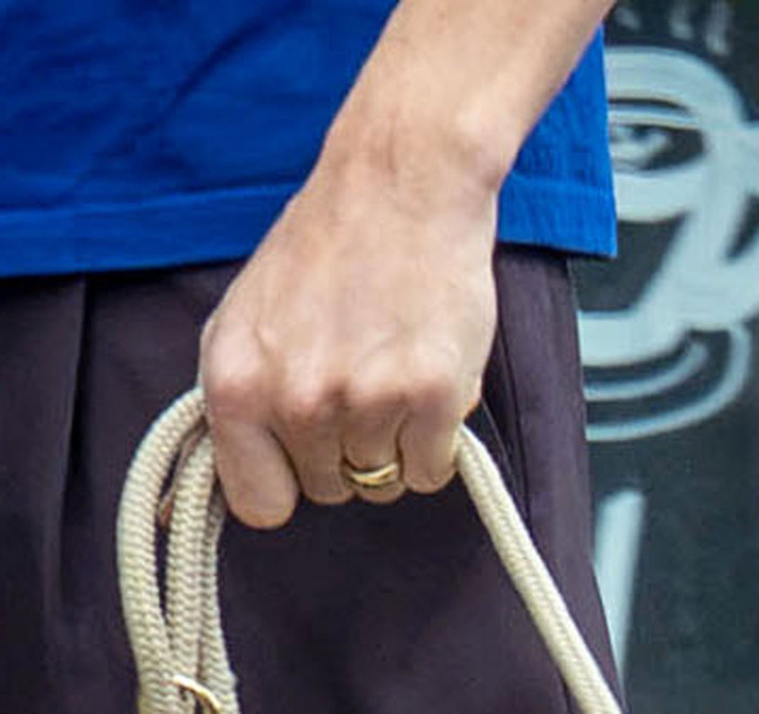 Tom Holland Zendaya First Time Wedding Ring 1