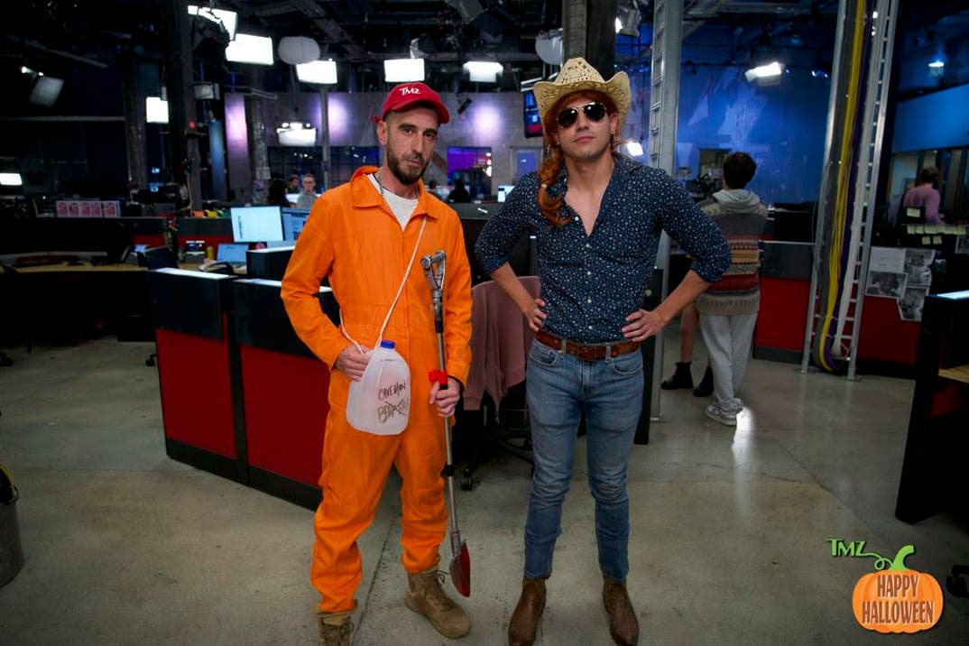 Robert and James as Wardon and Stanley from 