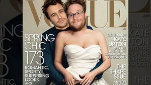 James Franco and Seth Rogen -- We're More Vogue than Kim and Kanye
