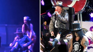 Axl Rose -- Check Out My New Wheels ... Down and Dirty at GNR Vegas Show