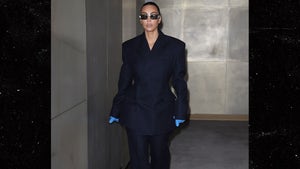 Kim Kardashian Trades In Kanye's Balenciaga Looks for Prada