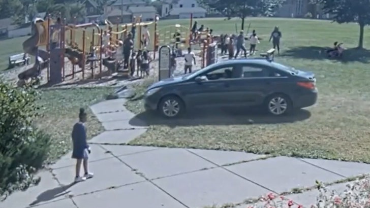 10-Year-Old Drives Car Onto Elementary Playground in Horrifying Video