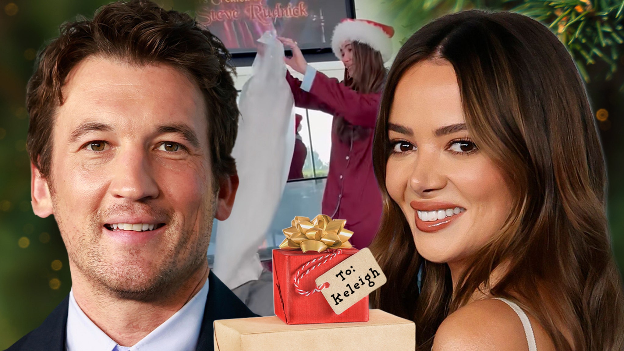 Miles Teller laat de trouwjurk van vrouw Keleigh opnieuw maken nadat deze in brand brandde