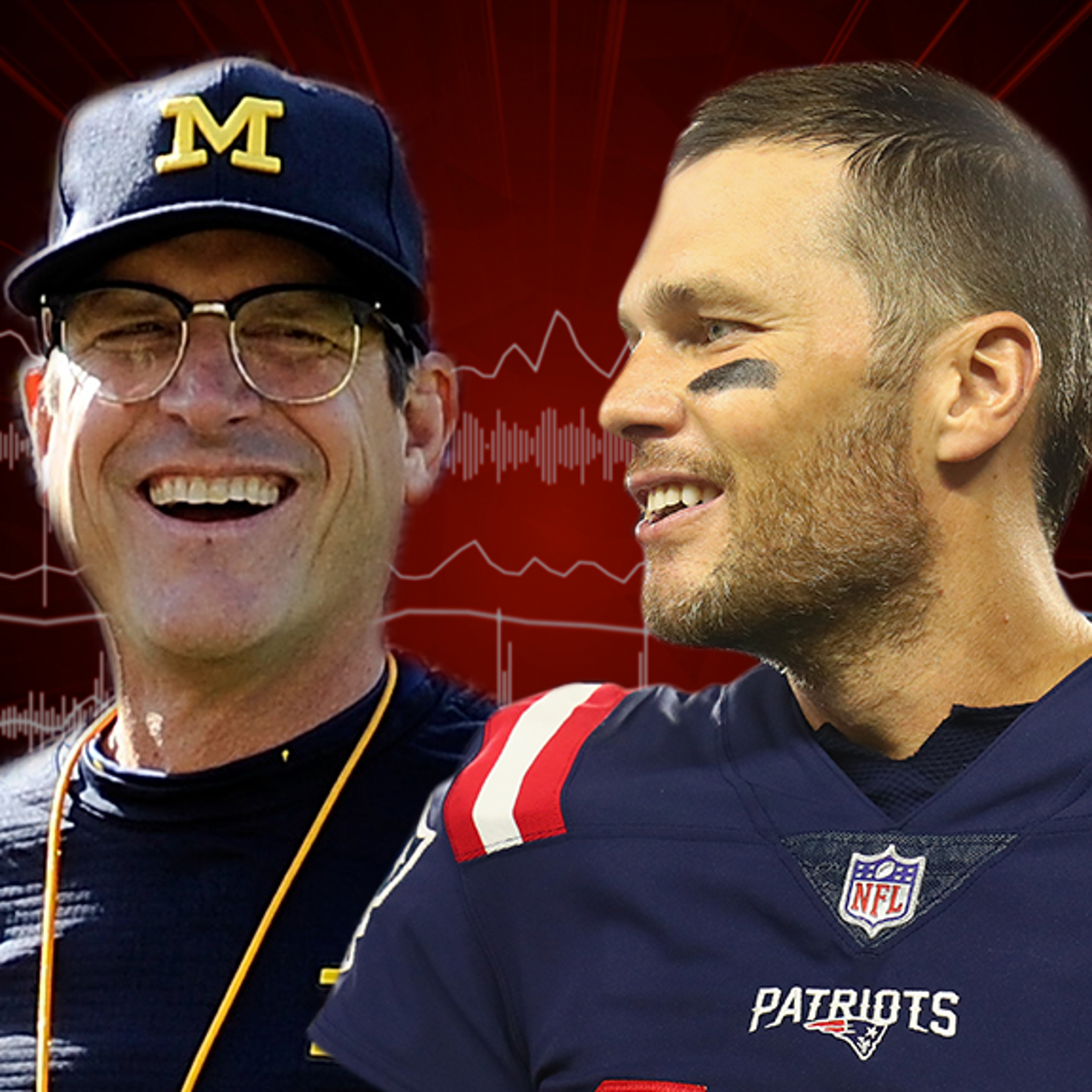 Michigan football donor wins auction golf with Jim Harbaugh, Tom Brady