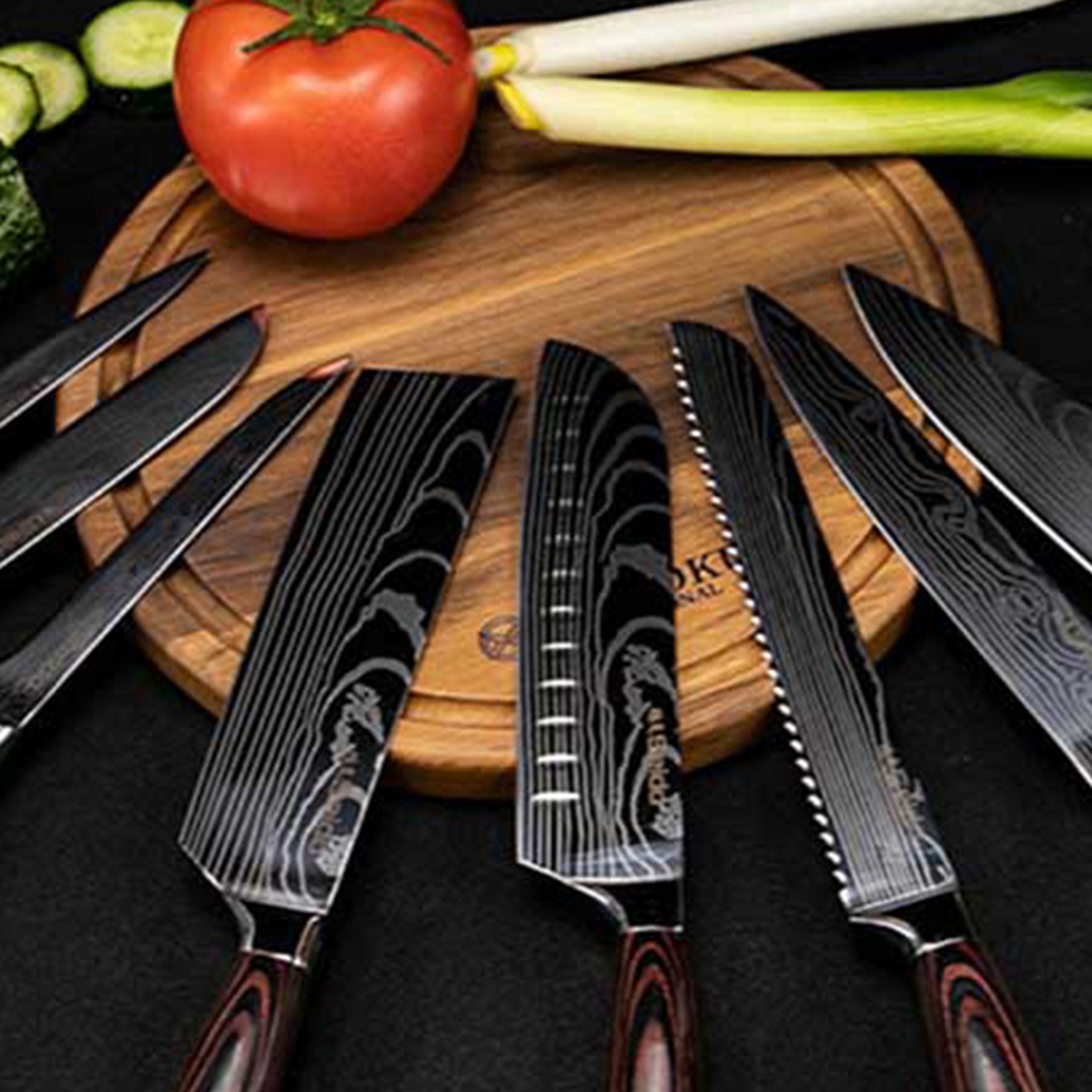 This Eight-Piece Japanese Knife Set Is $130 Right Now in 2023